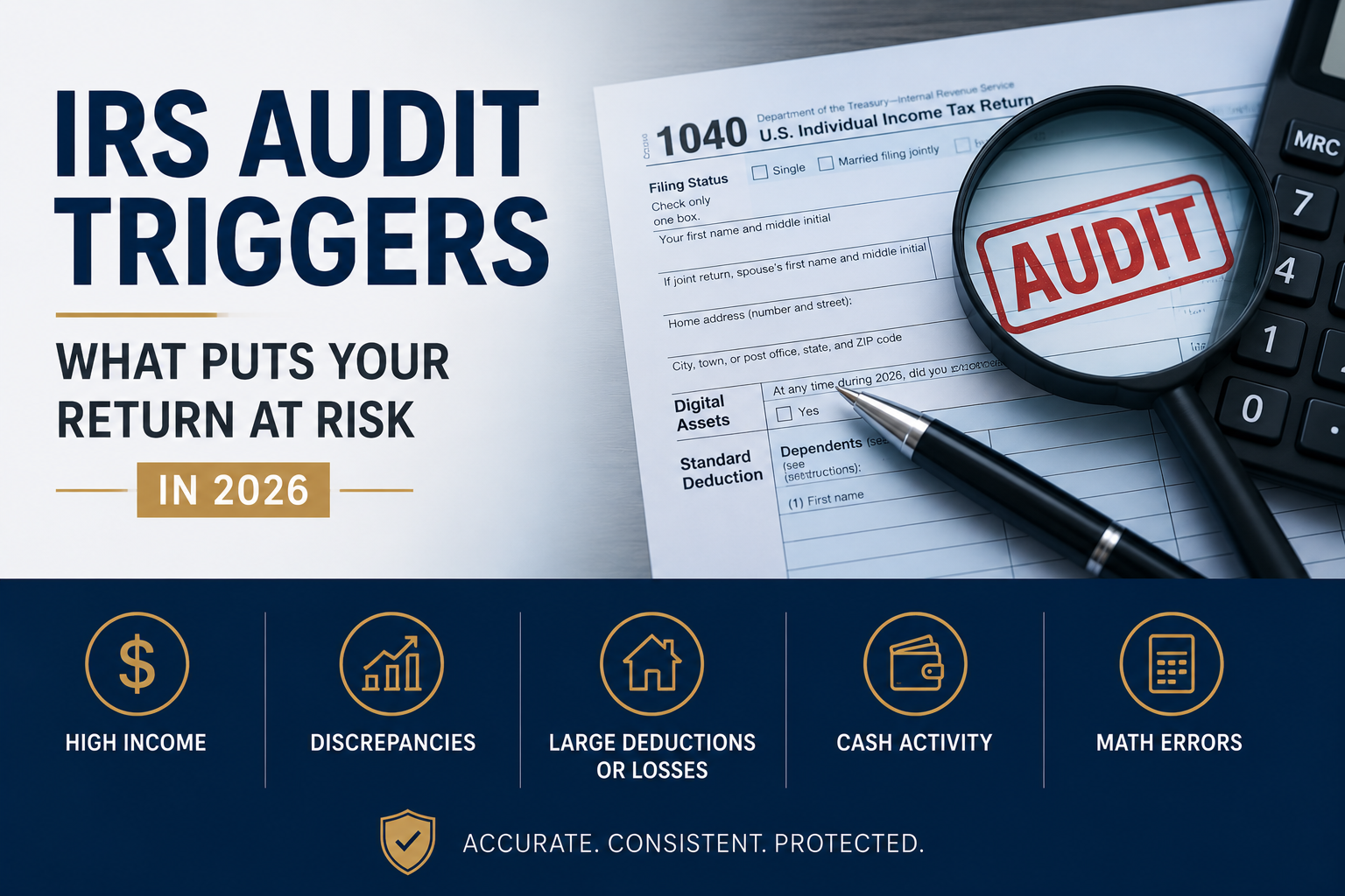 IRS Audit Triggers: What Puts Your Return at Risk in 2026