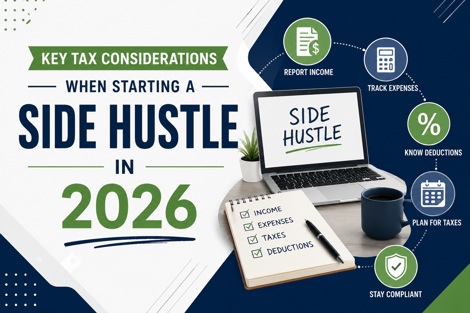 Key Tax Considerations When Starting a Side Hustle in 2026
