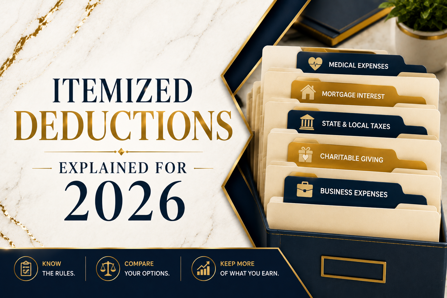 Itemized Deductions Explained for 2026