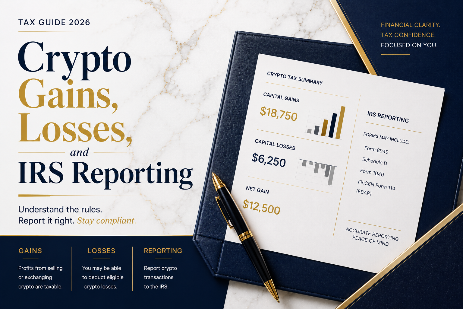 Crypto Gains, Losses, and IRS Reporting
